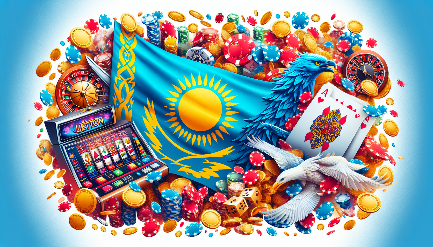 Логотип JetTon казино на главной странице